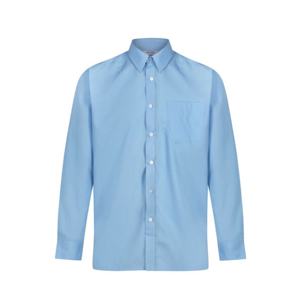 Long Sleeve non-iron Shirts - Twin Pack - St Nicholas Thumbnail